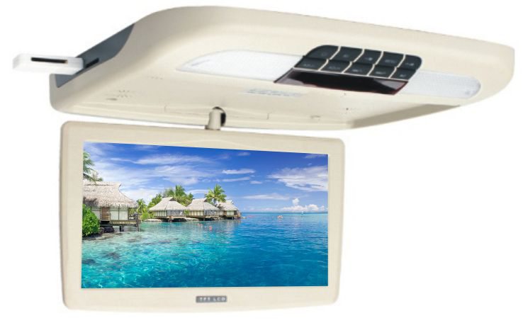 10.1 Inch Digital Screen Dropdown Monitor Ultra-thin DVDXST-1058