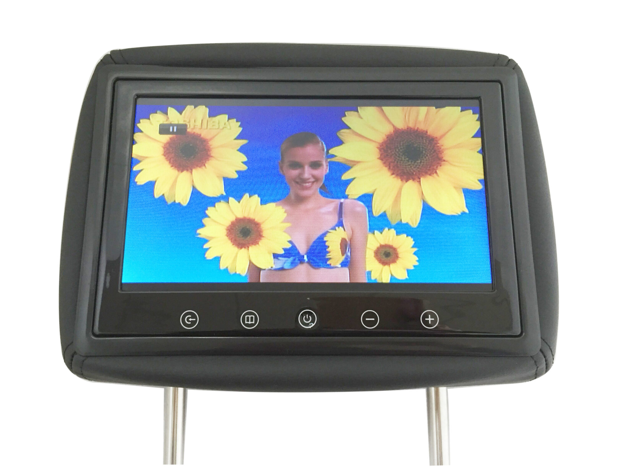 9 inch TFT Headrest Monitor Black