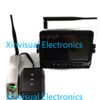 Forklift camera system paired with wireless monitor